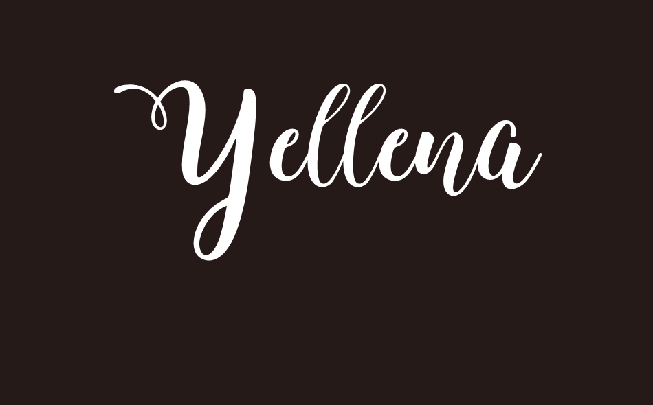 Yellena font big