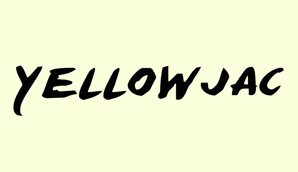 yellowjacket font big