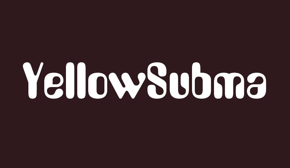 yellowsubmarine font big