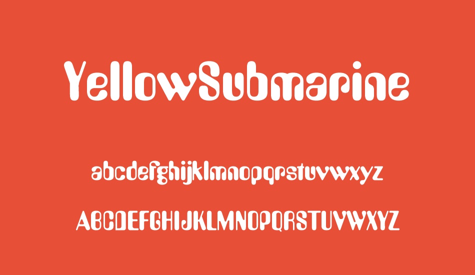 yellowsubmarine font
