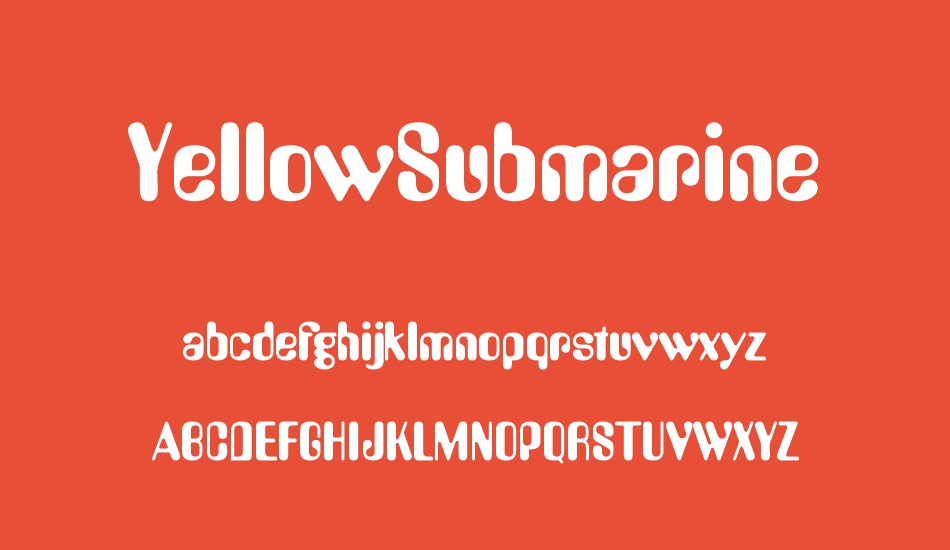 yellowsubmarine font