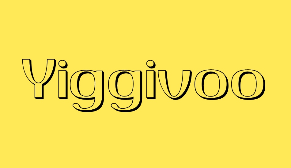 yiggivoo-unicode-3d font big