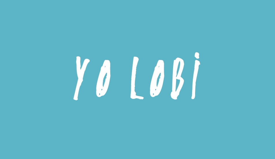 yo-lobi font big
