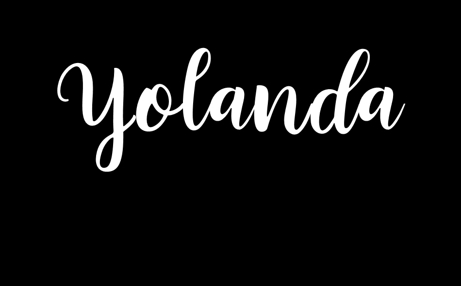 Yolanda font big