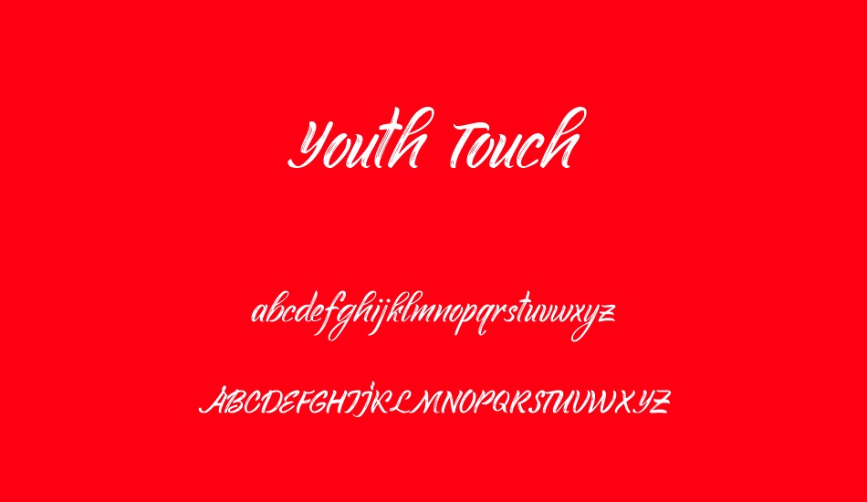 youth-touch-demo font