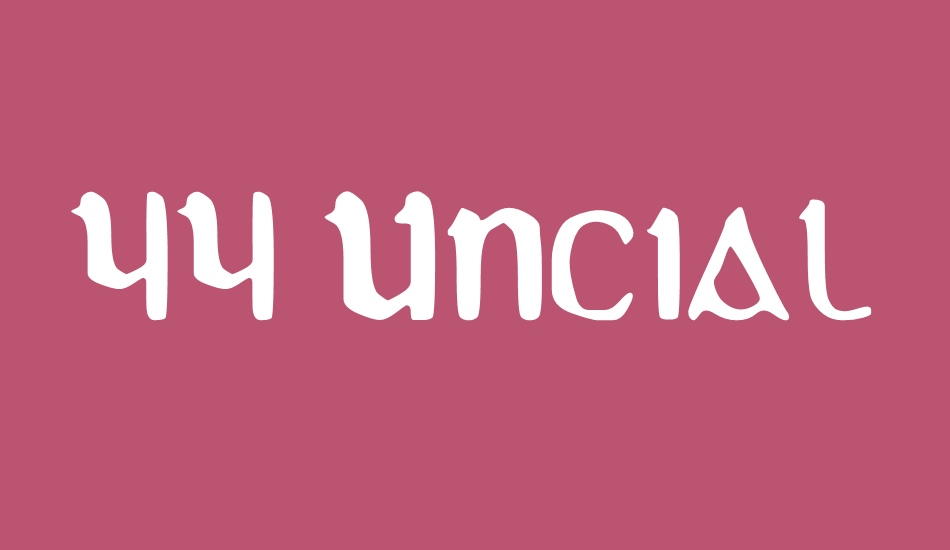yy-uncial-most-ırish-molded font big
