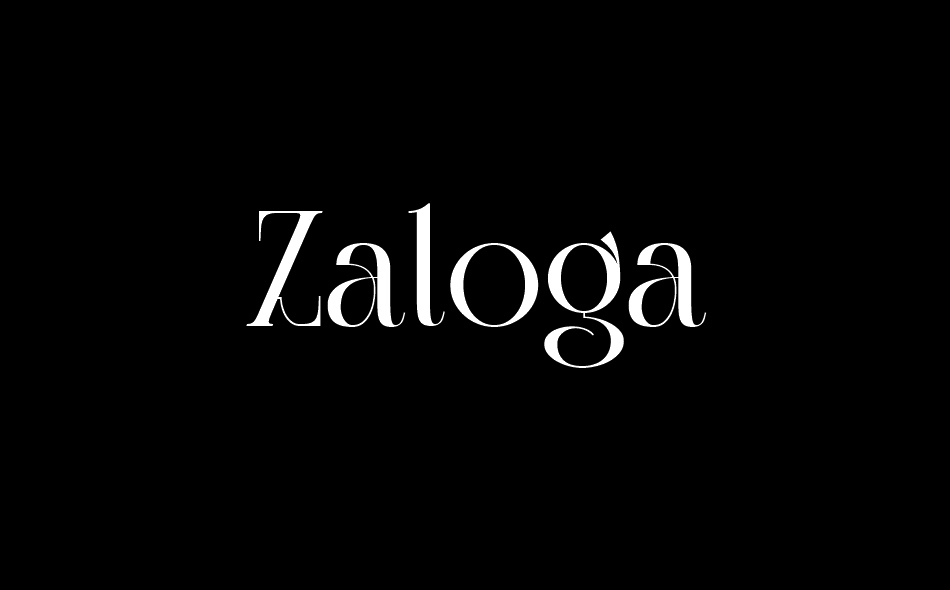 Zaloga font big