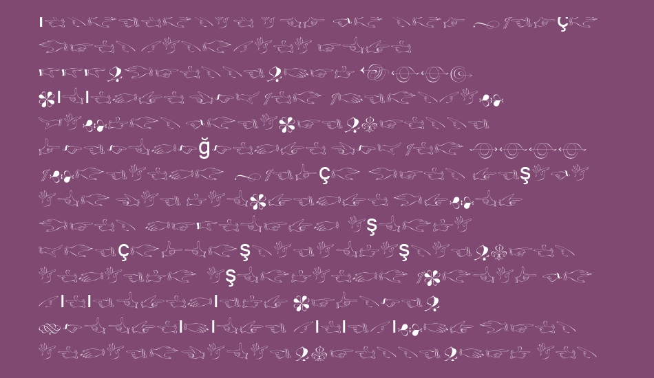 zapfino-ornaments font 1