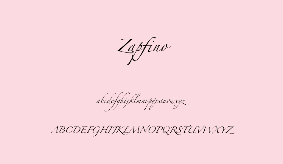zapfino font