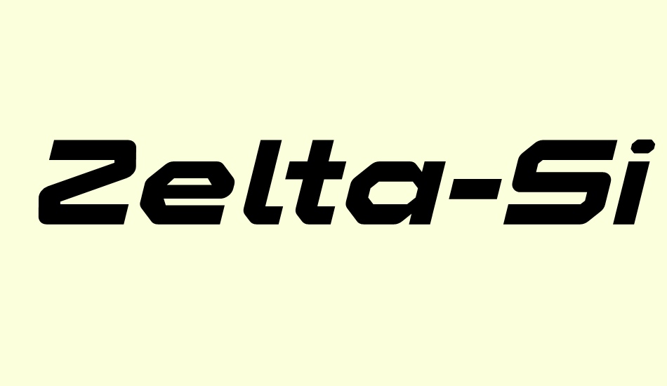 zelta-six-demo font big