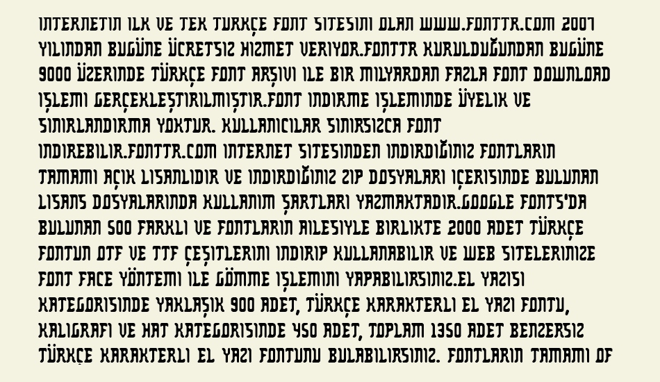 zodillin font 1