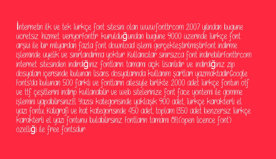 ıf-only font 1