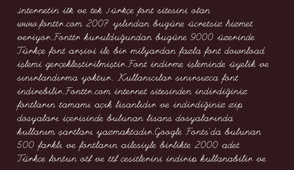 ılk-ders font 1