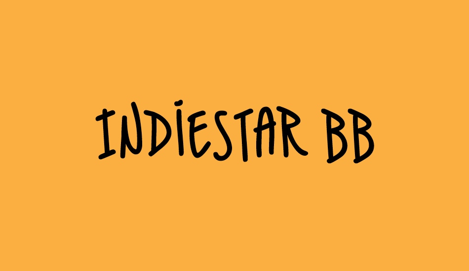 ındiestar-bb font big