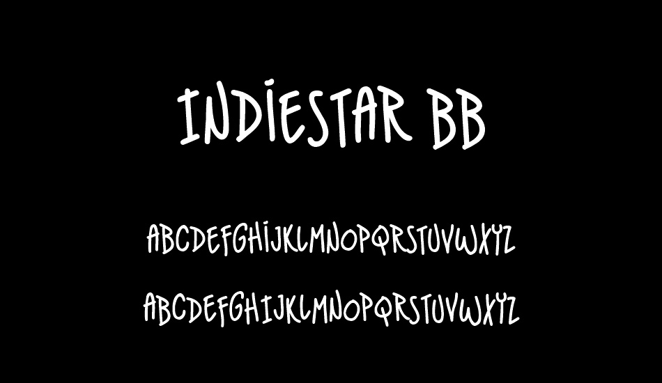 ındiestar-bb font