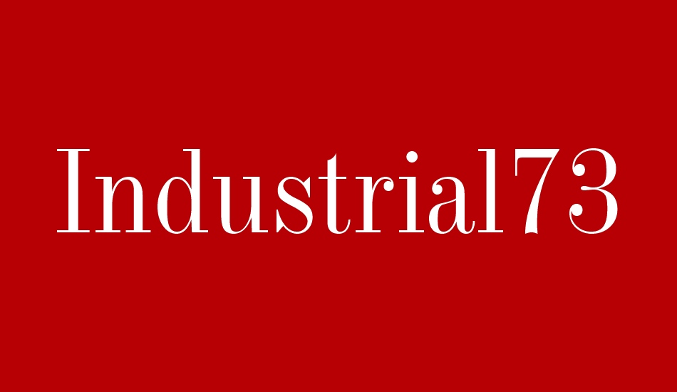 ındustrial736-bt font big