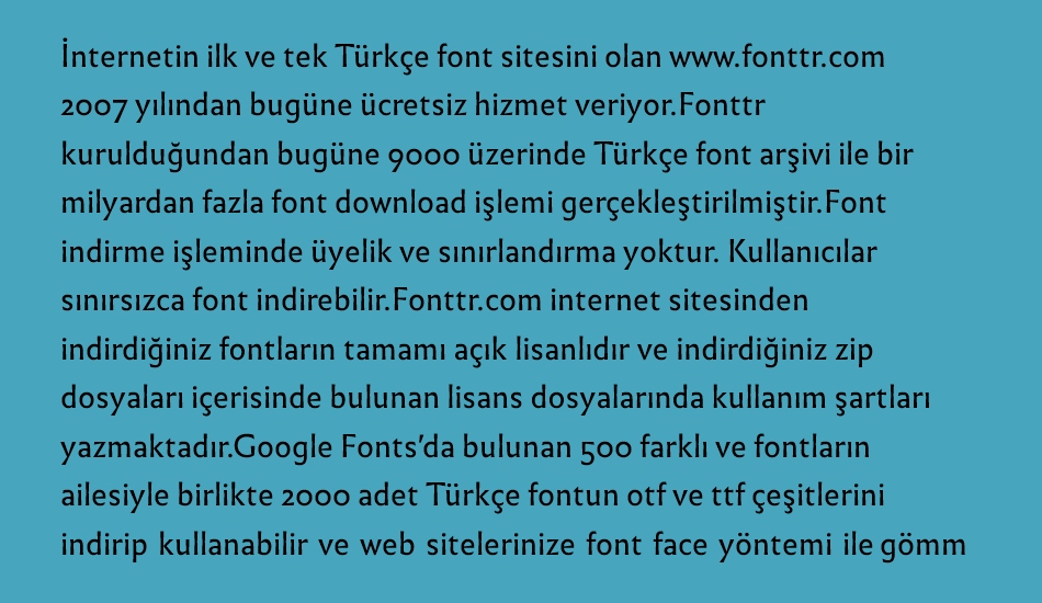 ınfini font 1