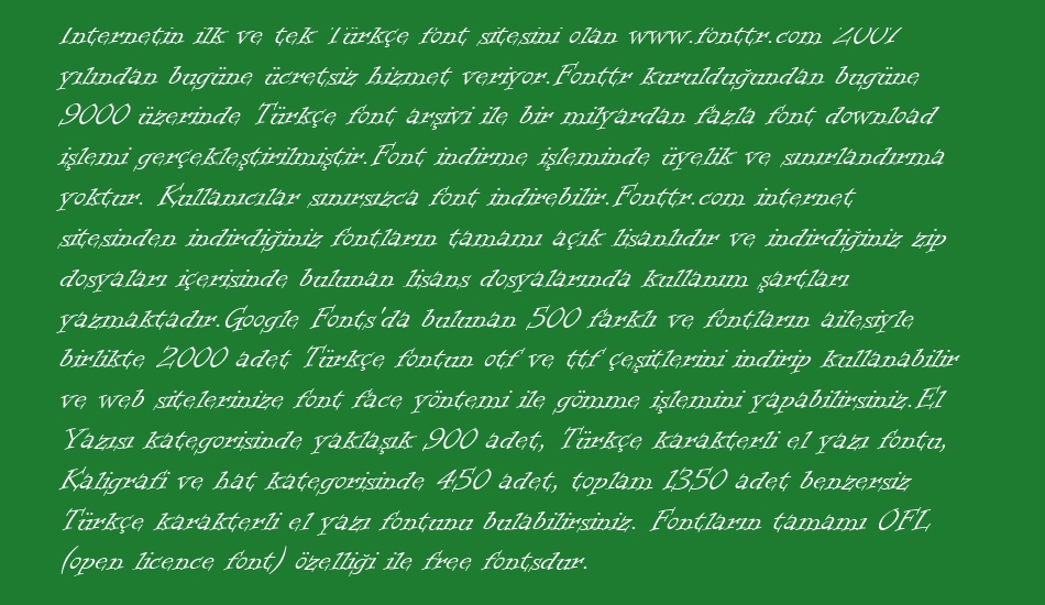 ınformal-roman font 1