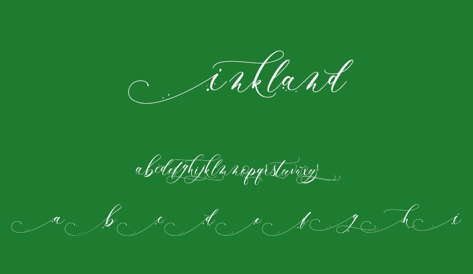 ınkland font