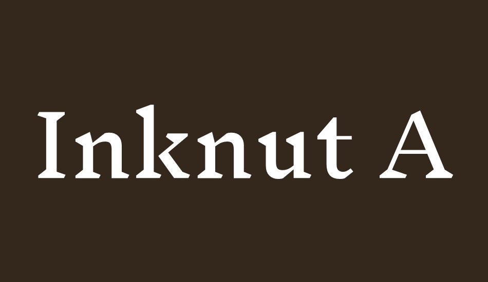 ınknut-antiqua font big