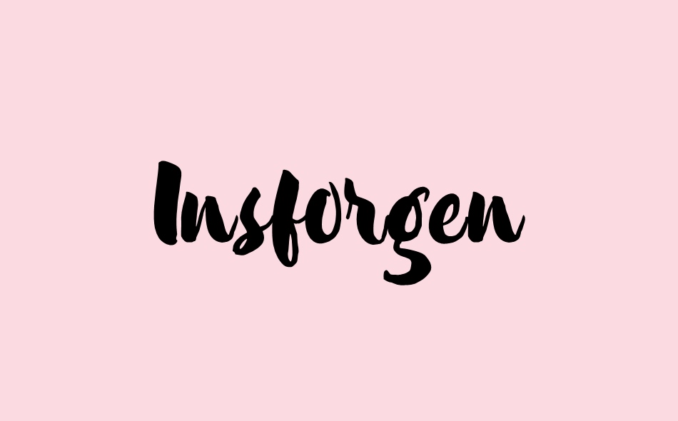Insforgen font big