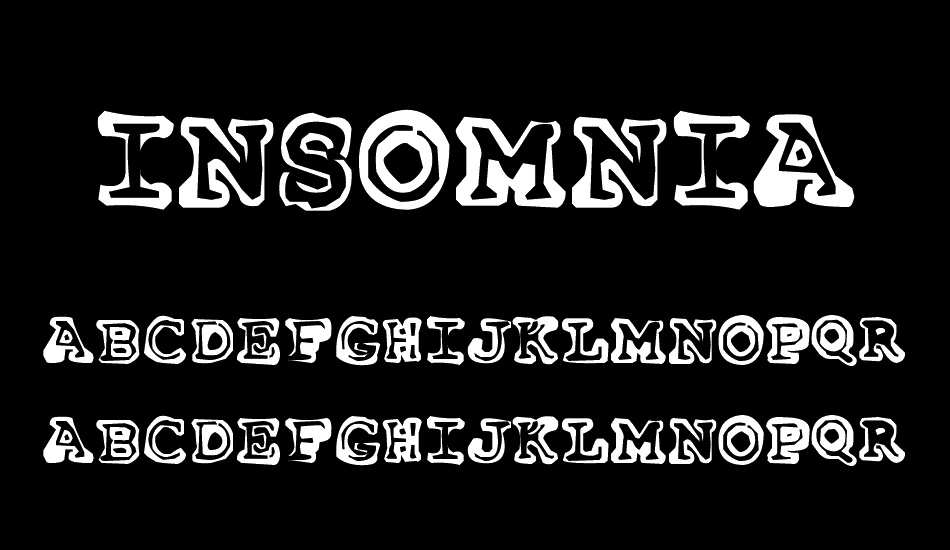 ınsomnia font