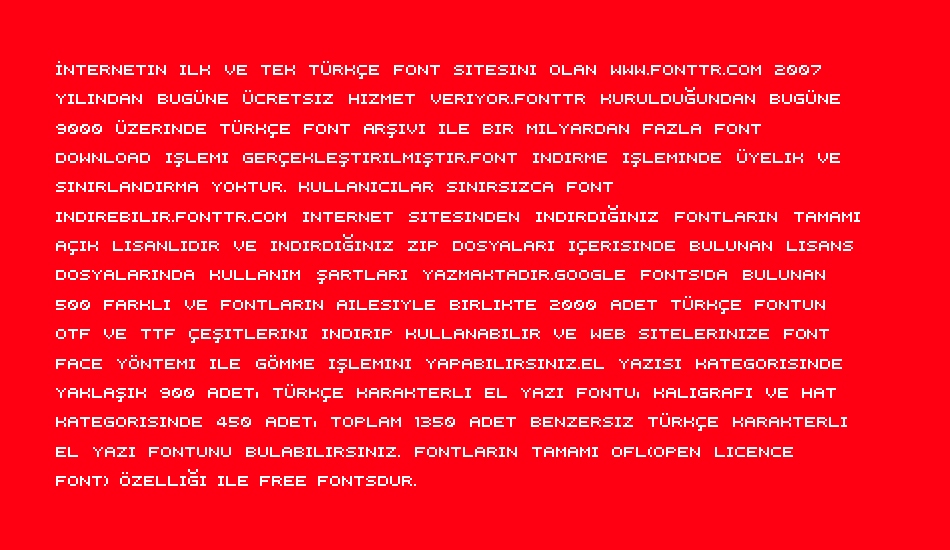 ınstructions font 1