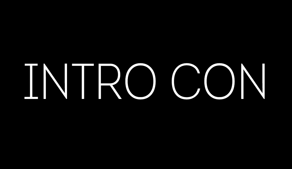 ıntro-cond-light-free font big