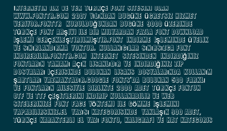 ınvited font 1