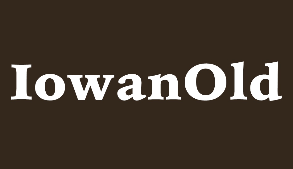 ıowanoldst-blk-bt font big