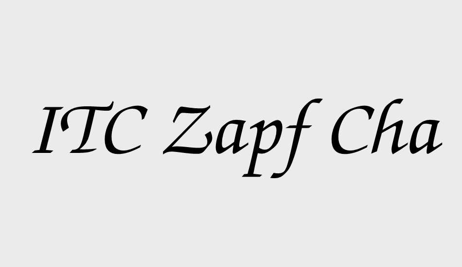ıtc-zapf-chancery font big