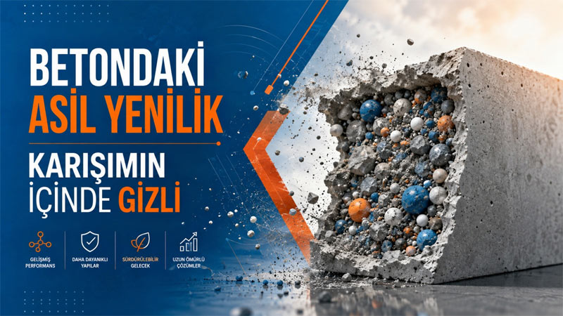 Betondaki Asıl Yenilik Karışımın İçinde Gizli