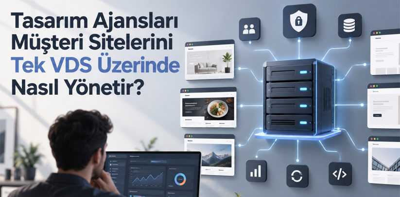 Tasarım Ajansları Müşteri Sitelerini Tek VDS Üzerinde Nasıl Yönetir
