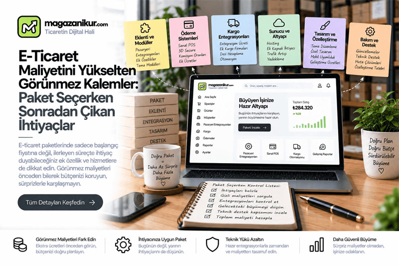 E-Ticaret Maliyetini Yükselten Görünmez Kalemler