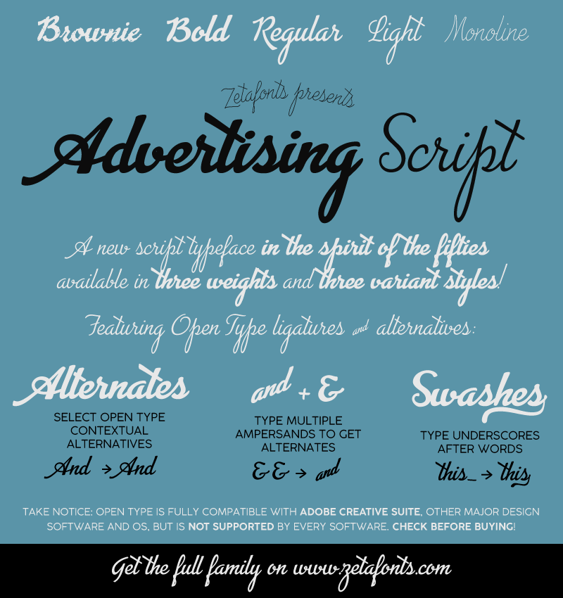 Script target. Шрифт для рекламы. Шрифт script. Шрифт и композиции в рекламе. Опен тайп шрифты.