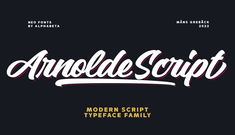 Arnolde Script