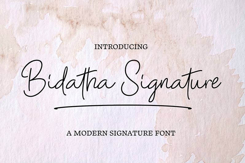 Bidatha Signature
