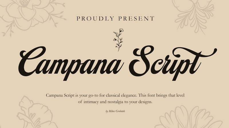 Campana Script