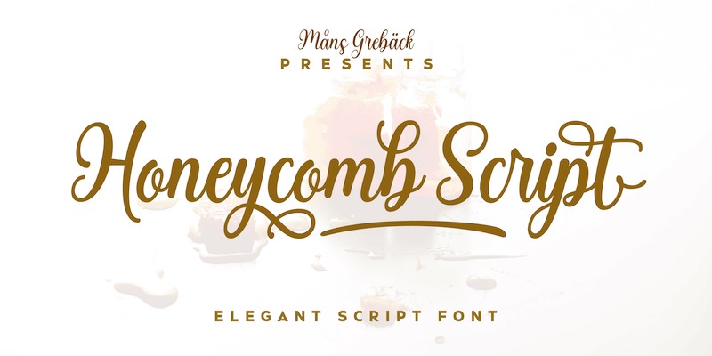 Honeycomb Script