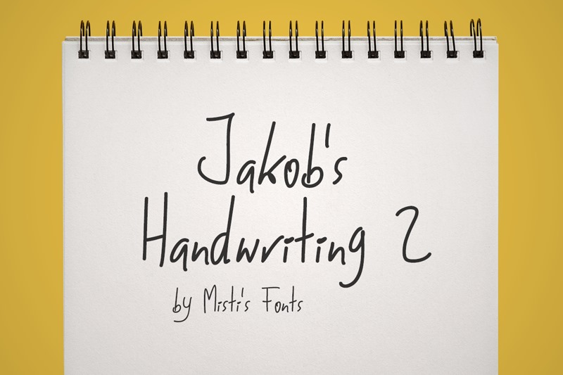 Jakobs Handwriting 2