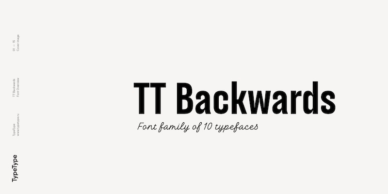 TT Backwards Sans