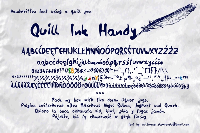 zai Quill Ink Handy